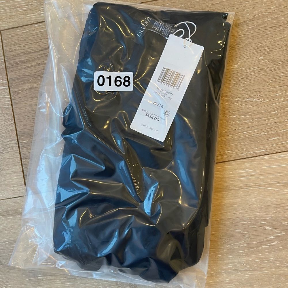 Eileen Fisher Long Boxy Tee - Picture 3 of 5